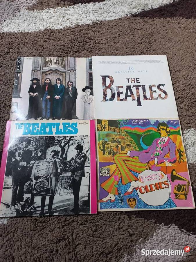 the beatles 4 płyty lp rarytas Goliszów