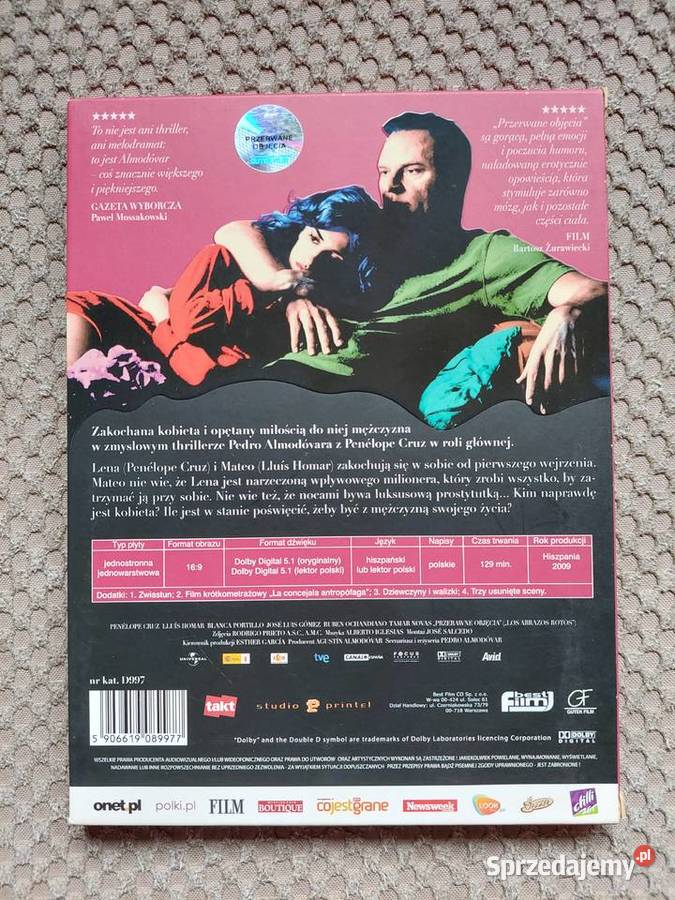 film Przerwane objęcia reż Pedro Almodóvar Kraków