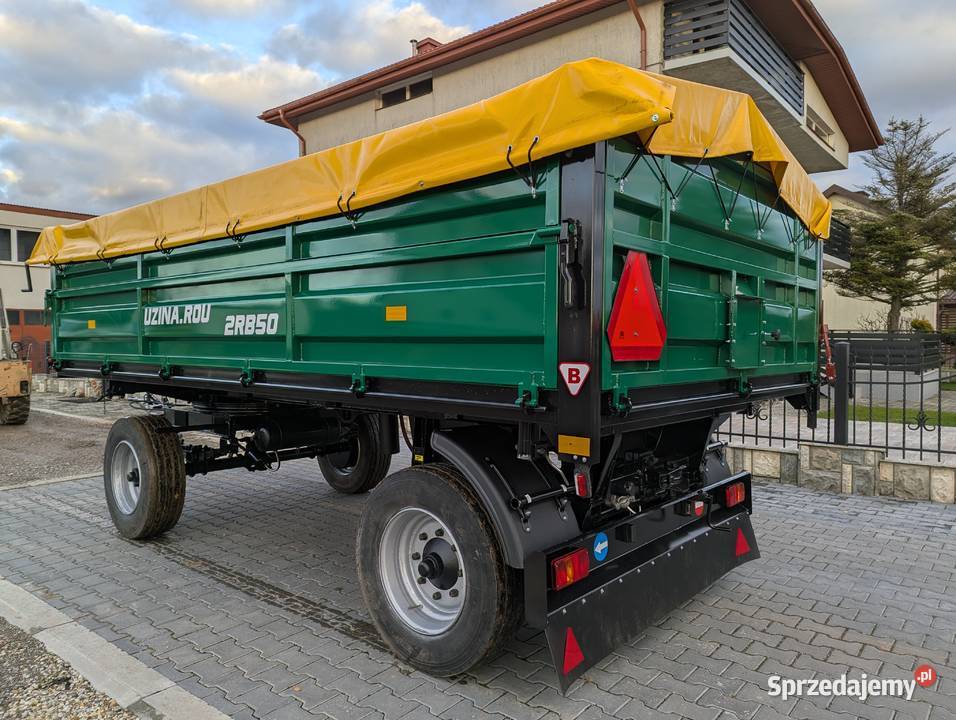 Przyczepa 7t Wywrotka na 1 siłownik Nowa Podłoga lubelskie Kalinowice
