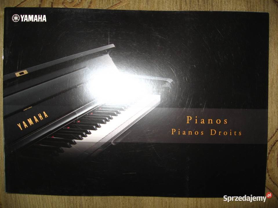 Yamaha Pianos catalog katalog pianin pomorskie sprzedam