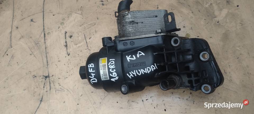 KIA HYUNDAI D4FB 16CRDI obudowa filtra oleju
