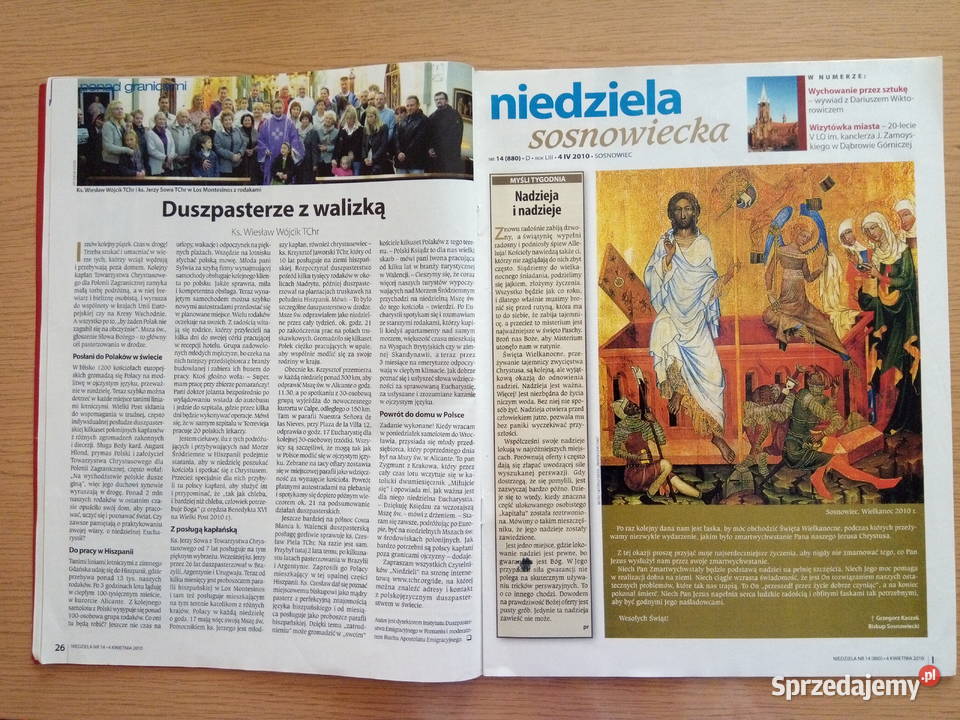 Tygodnik Niedziela kwiecień 2010r Dąbrowa Górnicza