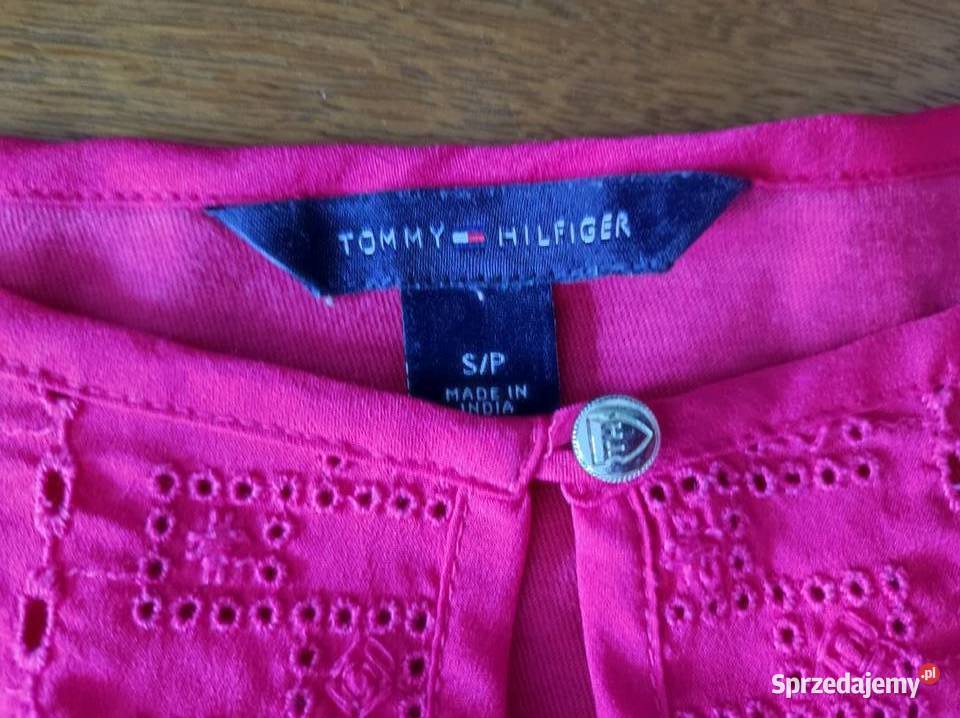 Tommy Hilfiger haftowana bawełniana koronka Odzież damska Kielce