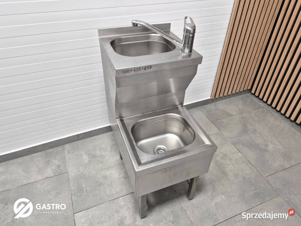 Podwójny zlew porządkowy mopik Gastronomia sprzedam