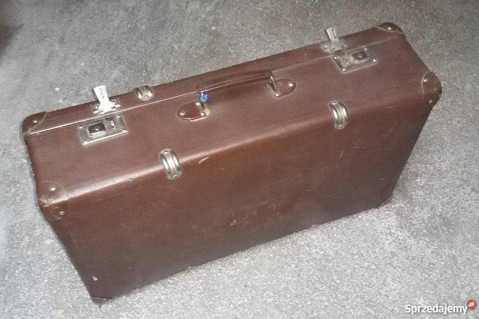 3 stare walizki z czasów PRL Warszawa