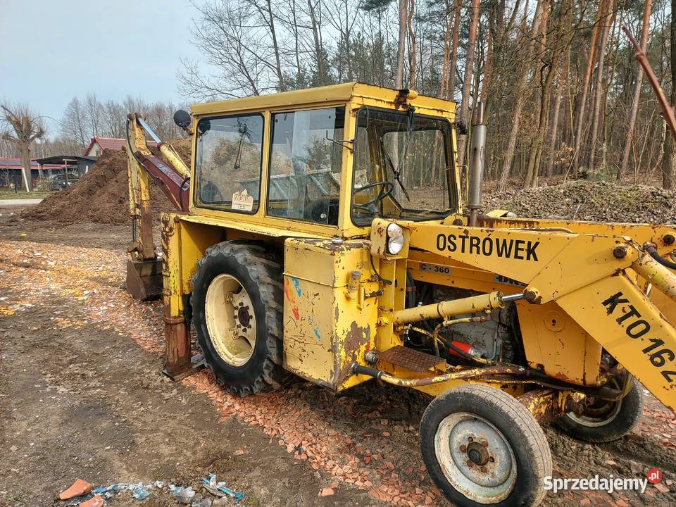 Koparko ładowarka ostrówek k 162 cat jcb Wola Rzędzińska