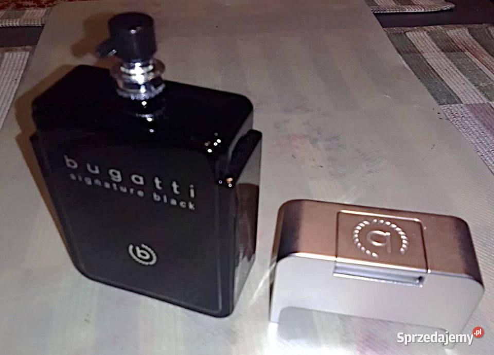 Flakon butelka perfumach BUGATTI Black 100ml Rewal