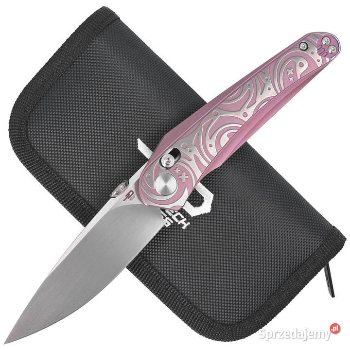 Nóż składany Bestech Mothus Purple Titanium sprzedam