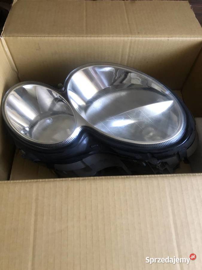 Lampy przednie Mercedes CLK W209 20022010 H7 UK osobowe Lampy przednie zachodniopomorskie sprzedam