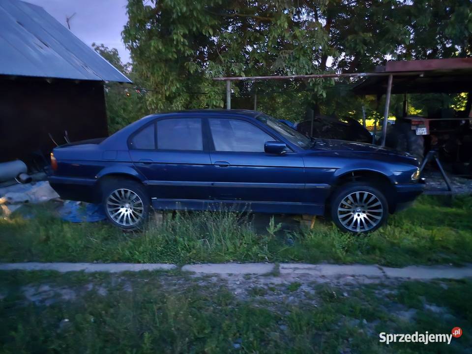Bmw 735i e38 v8 35L 235 Manual z Salonu Polska światła przeciwmgielne Seria 7 Sandomierz