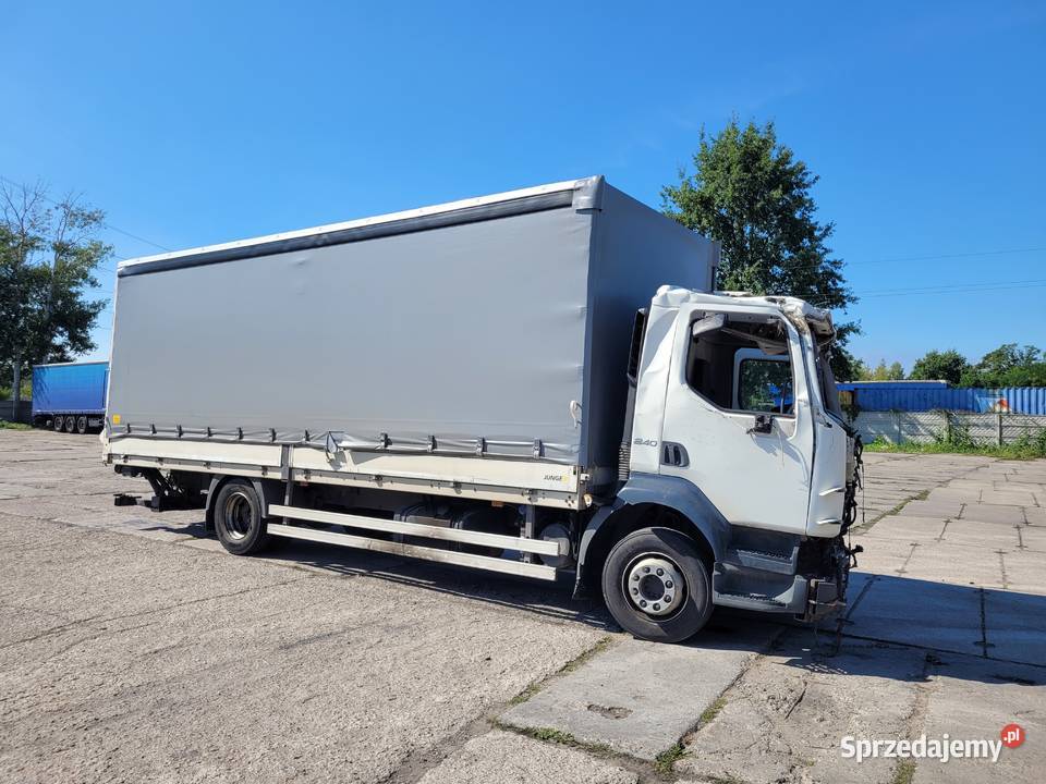 VOLVO FL240 2012 PLANDEKA WINDA PALFINGER Plandeki Warszawa