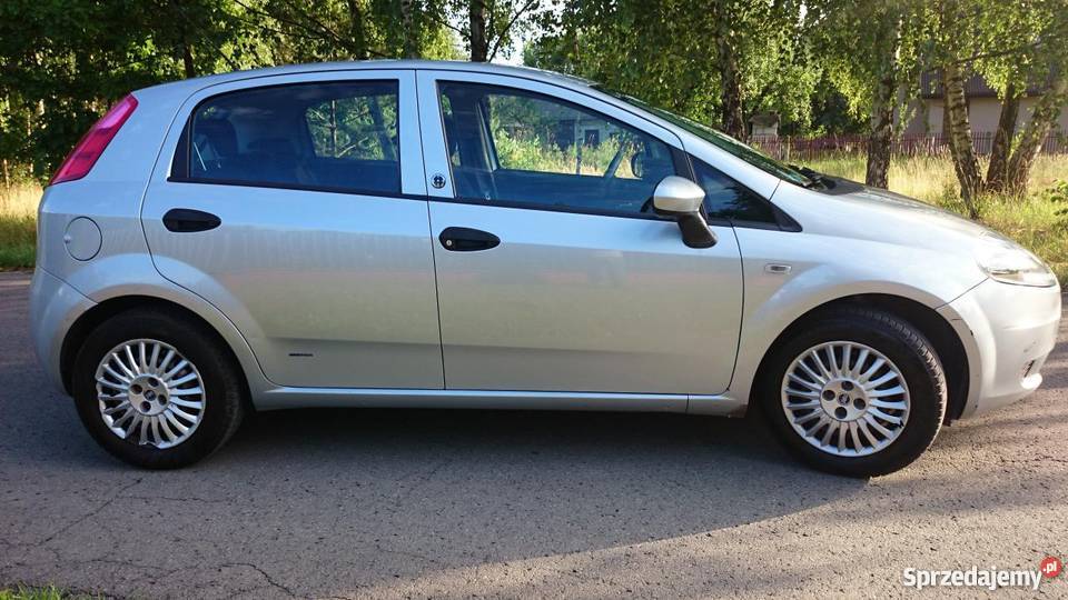 Fiat Grande Punto srebrny Mielec sprzedam