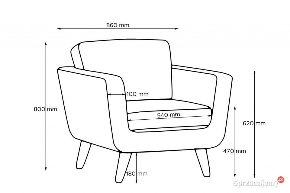 KANAPA KONSIMO TURKUSOWA 2 OSOBOWA FOTEL Szamotuły