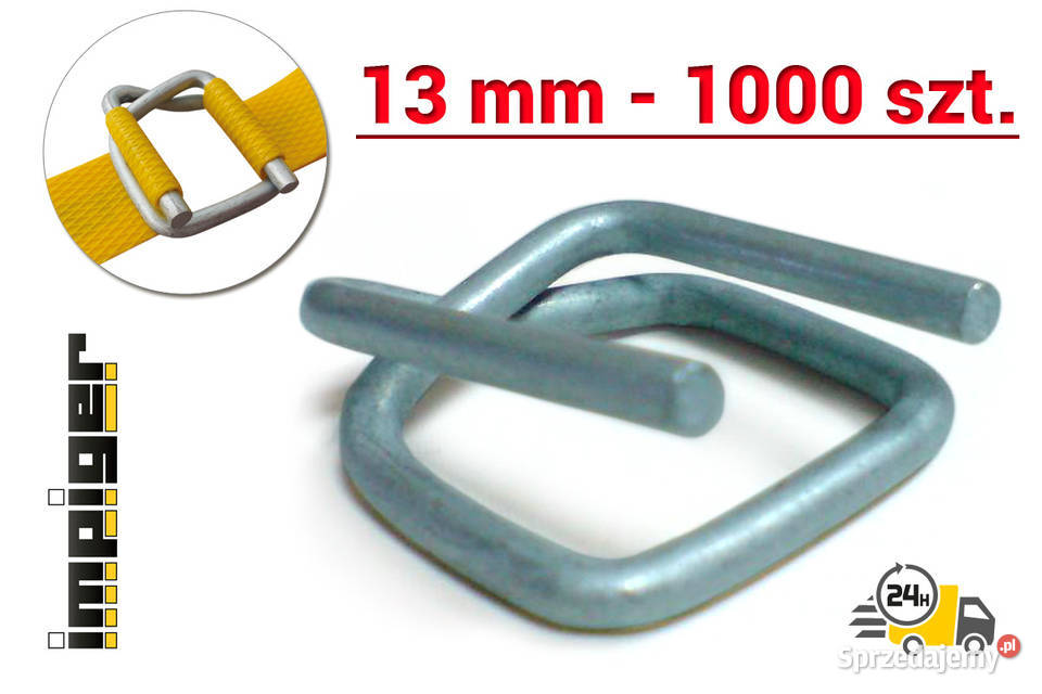 Zapinka druciana 13mm1000 Spinacz druciany CB4 Siedlce