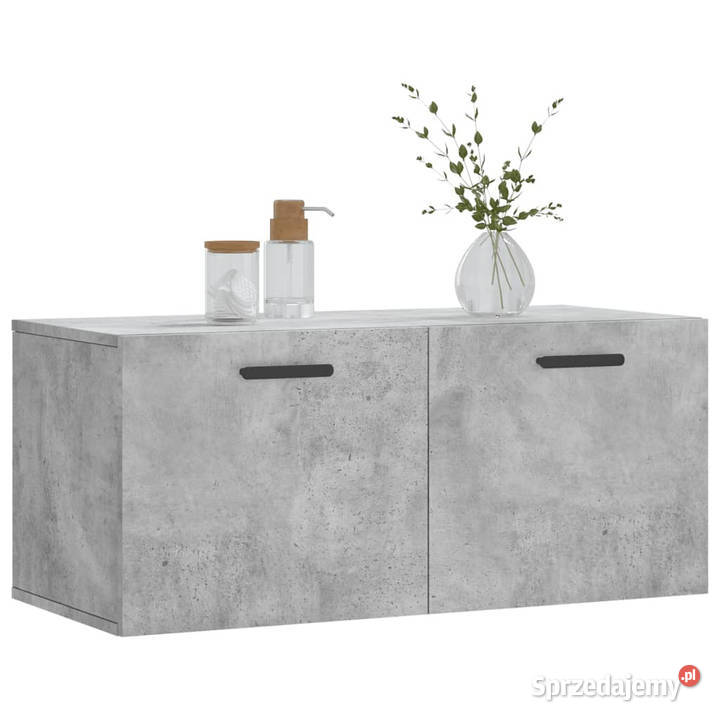 Szafka wisząca szarość betonu 80x365x35 WM830088 mazowieckie Warszawa