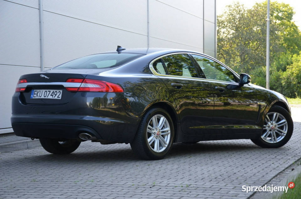 Jaguar XF Czarny Zarejestrowany 22D 163 Skóra nieuszkodzony łódzkie Kutno