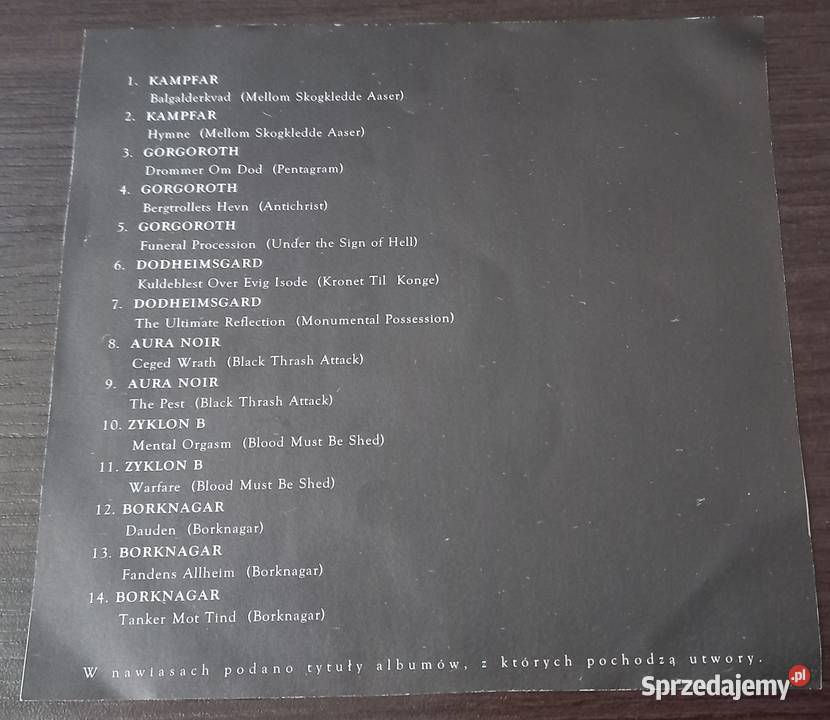 Novum Vox Mortis Malicious Records kompilacja warmińsko-mazurskie sprzedam