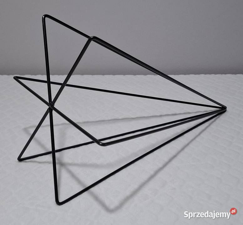 Druciana choinka czarna drut 4mm 255x40 wada czarny śląskie Czeladź