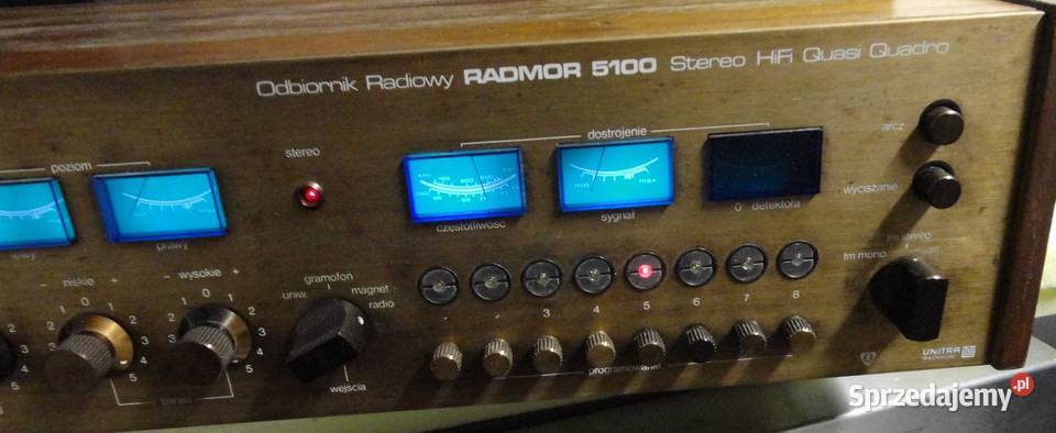amplituner RADMOR 5100 1979r Amplitunery Izbicko sprzedam