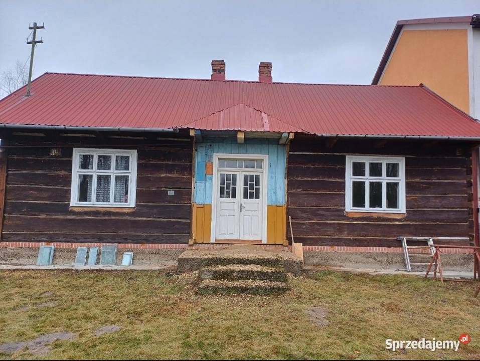 Dom drewniany na sprzedaż Rzezawa