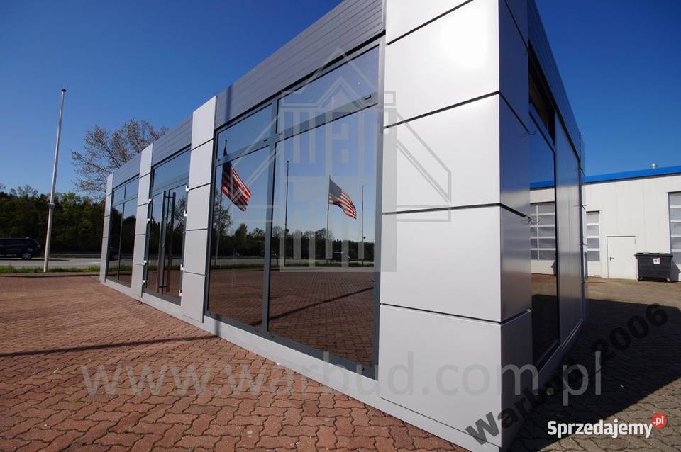 Pawilon handlowy biurowy usługowy 110x50 m Oborniki sprzedam
