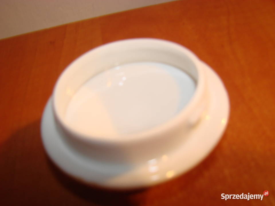 Włocławek porcelanowa pokrywka Pruszcz Gdański