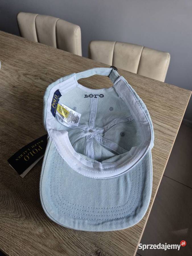 Czapka z daszkiem Polo Ralph Lauren błękitna Uniseks Nakrycia głowy Swarzędz