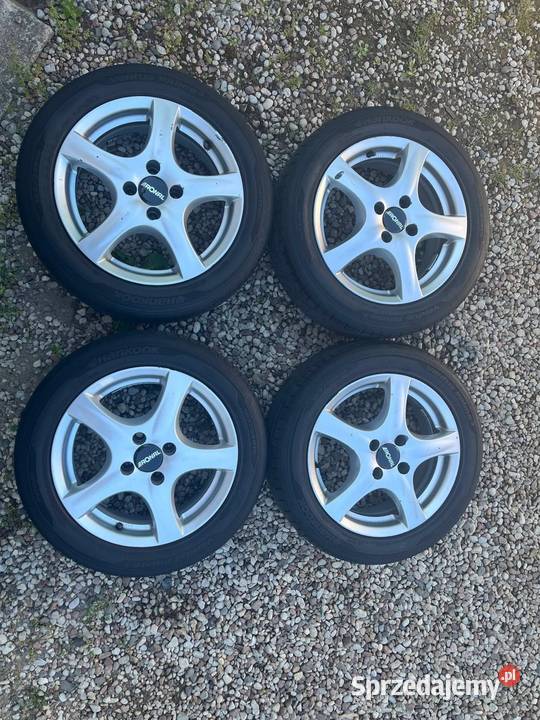 Sprzedam felgi Ronal 4x100 opony letnie Hankook Białystok