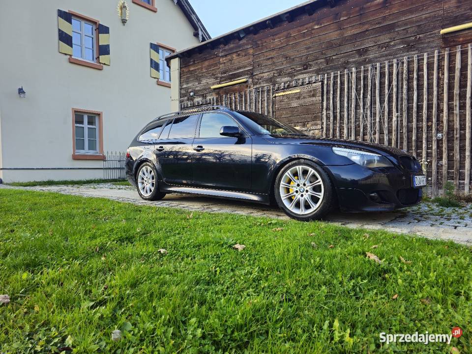 Bmw e61 30 xd 235 skórzana tapicerka Bolków
