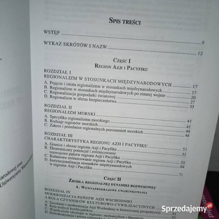 Stosunki międzynarodowe w regionie Azji i pomorskie Gdańsk
