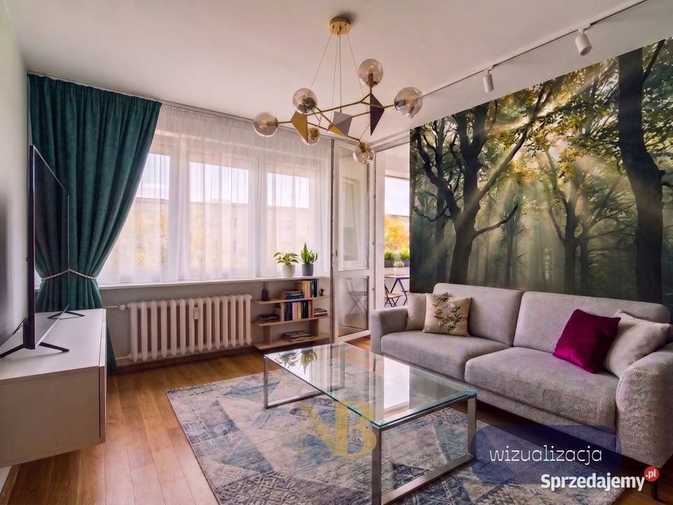 Nowy Dwór Maz 47m2 3 pokoje z gabinetem balkon Nowy Dwór Mazowiecki