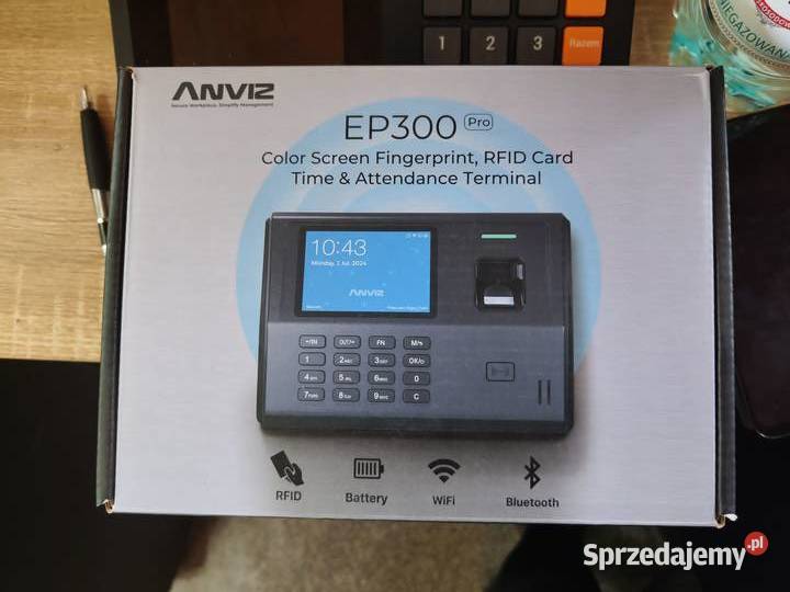 REJESTRATOR CZASU PRACY ANVIZ EP300 PRO WIFI Komorów