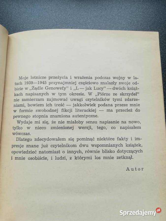 Jacek Meissner Pióro ze skrzydeł historia Polski Proza i poezja Gdańsk