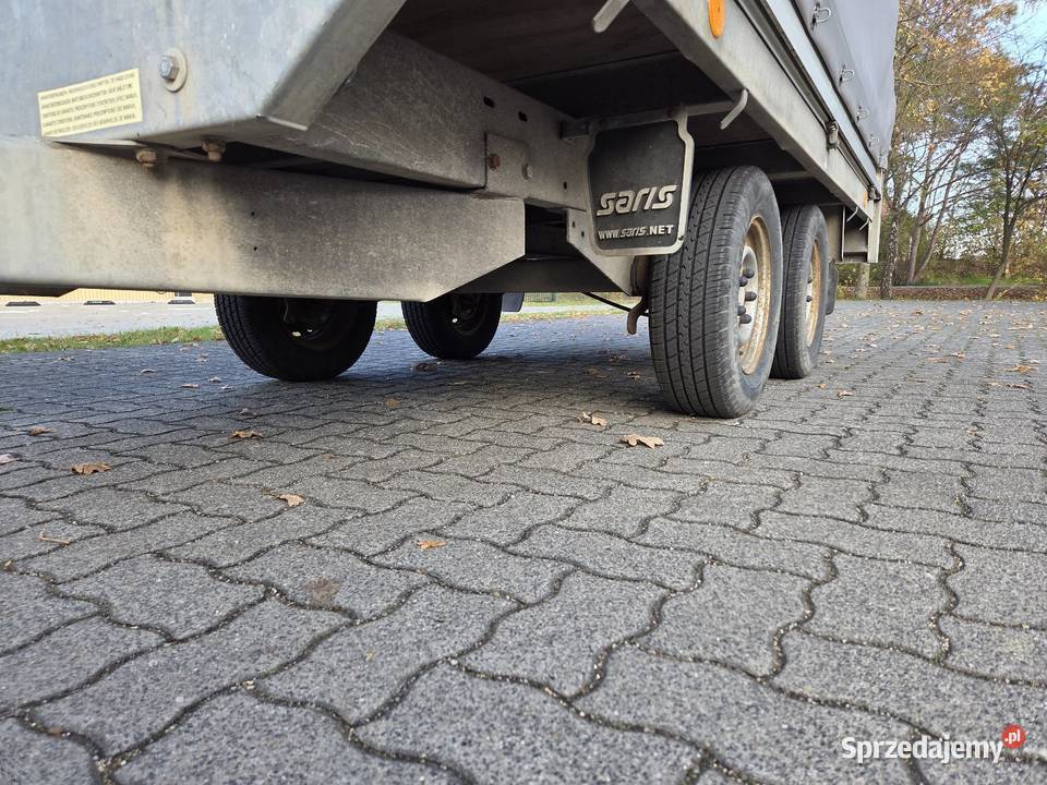 Przyczepka samochodowa SARIS Platforma Plandeka pomorskie Chojnice