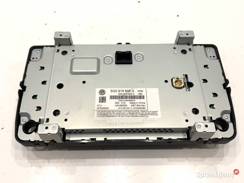 RADIO VW GOLF VII 5G0919605D ODTWARZACZ