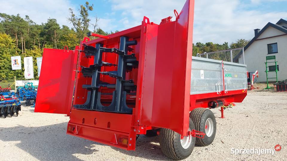 Rozrzutnik obornika ROLTRANS IGAMET 6 8 ton UNIA nieuszkodzony pomorskie Malbork