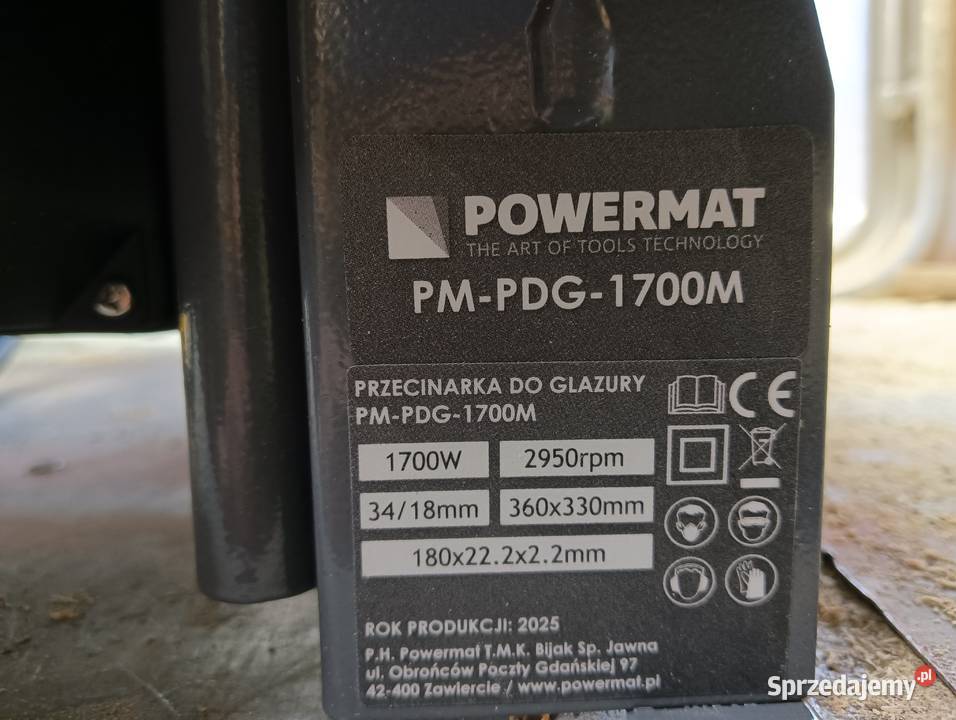 Piła 1700W 230V przecinarka stołowa piłka widia Wałbrzych