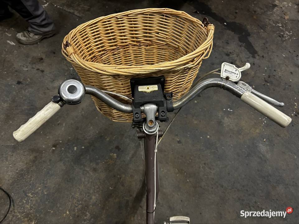 Rower damski miejski z koszykiem Jaworzno