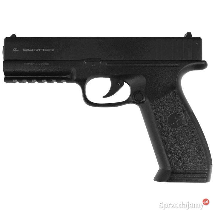 Pistolet wiatrówka Borner 17 Black 45 mm 12022 Warszawa