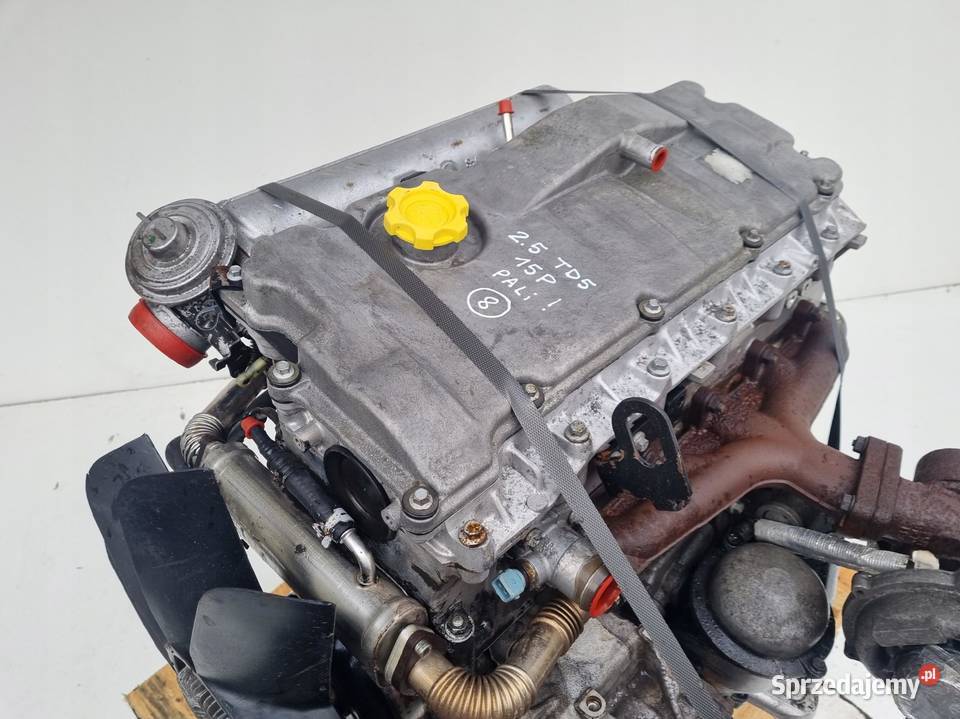 SILNIK KOMPLET Land Defender 25 TD5 pali 15P osobowe Rudka