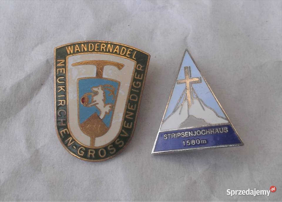 Stare Emaliowane Odznaki Turystyczne Lata 40