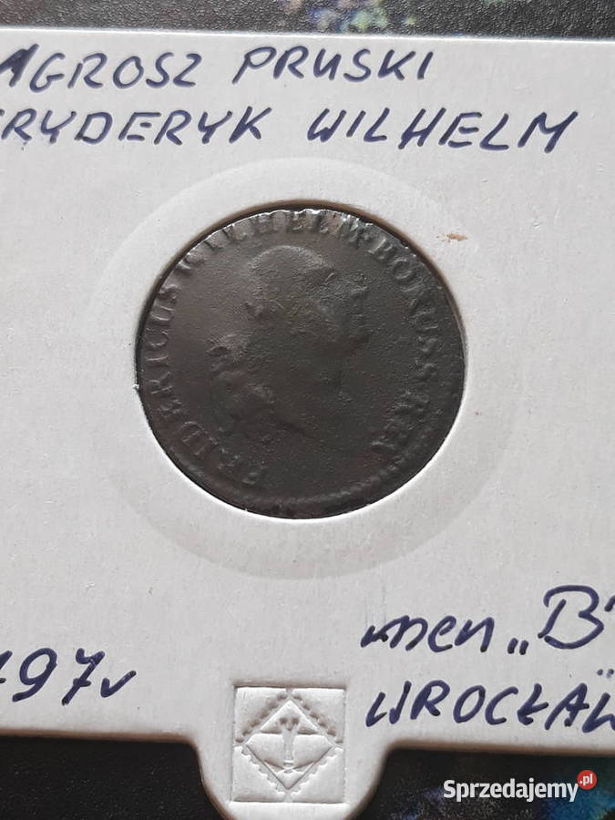 1 Grosz PruskiFryderyk Wilhelm 1797 r menB
