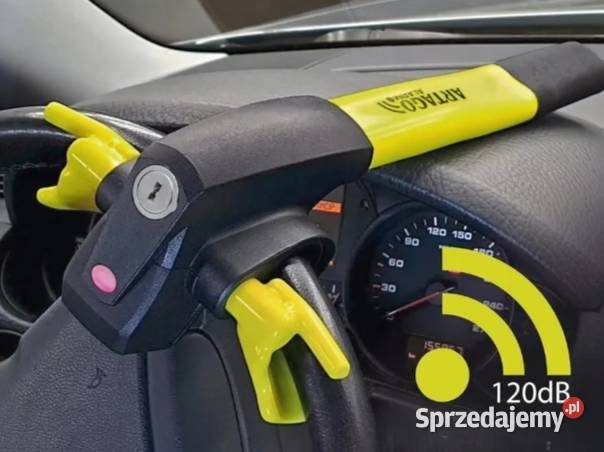 Blokada kierownicy z alarmem ARTAGO Miedary