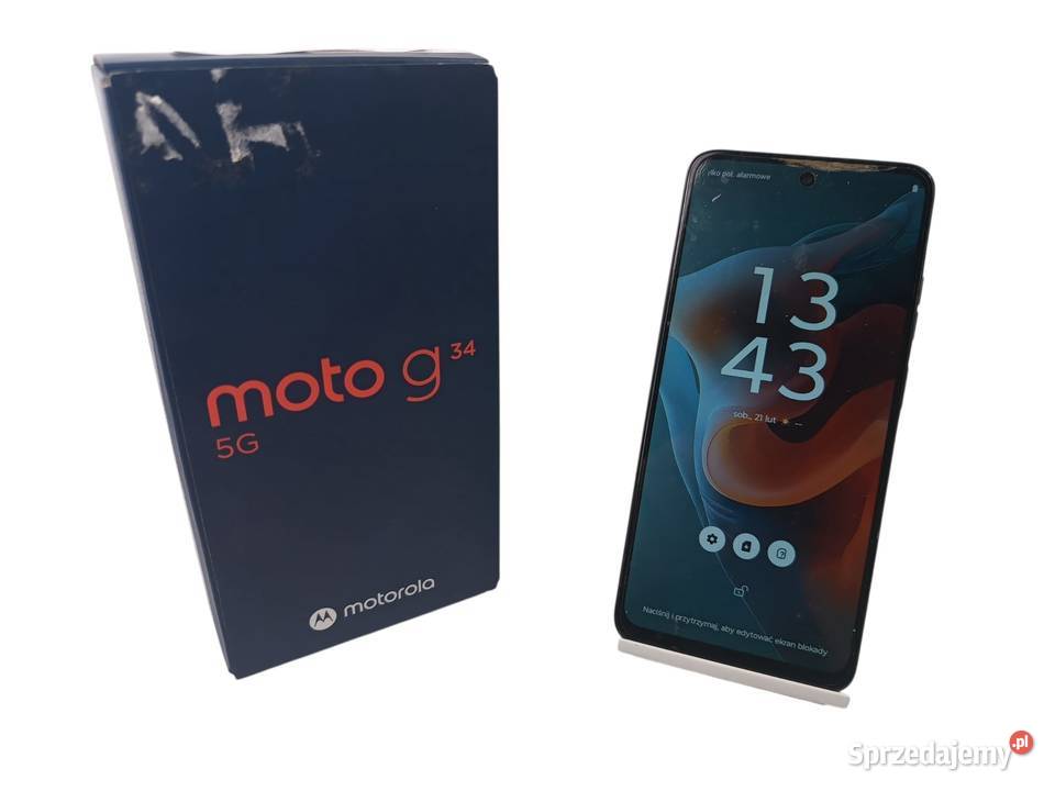 Smartfon Motorola Moto G34 5G 8128GB Katowice