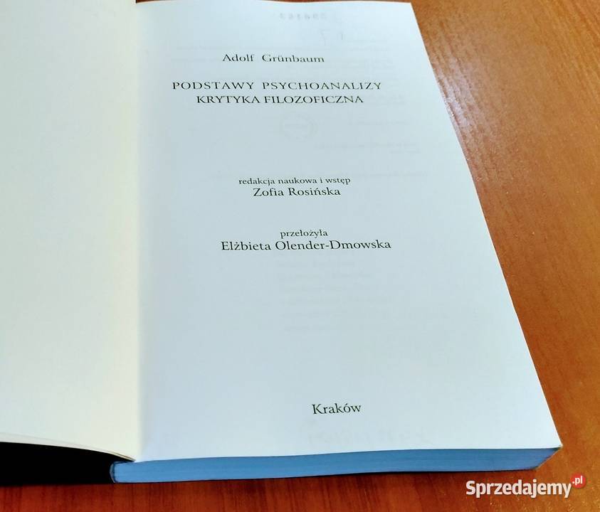 Podstawy psychoanalizy krytyka filozoficzna miękka