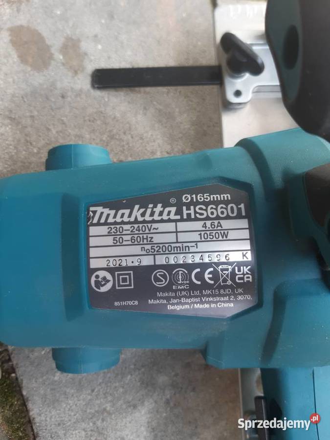 Pilarka tarczowa sieciowa Makita HS 6601 nowa Stary Sącz