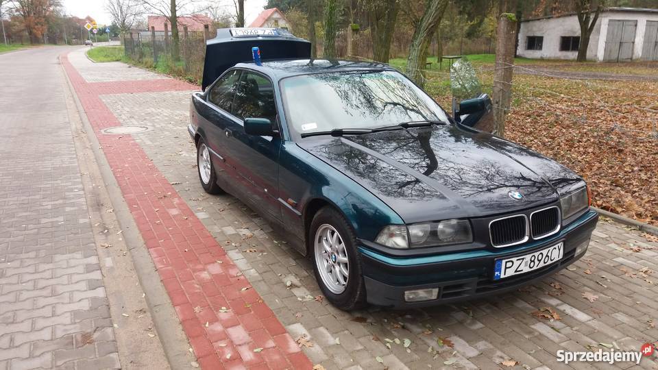 BMW E36 COUPE BENZLPG LADNE ALU CZARNA benzyna+LPG
