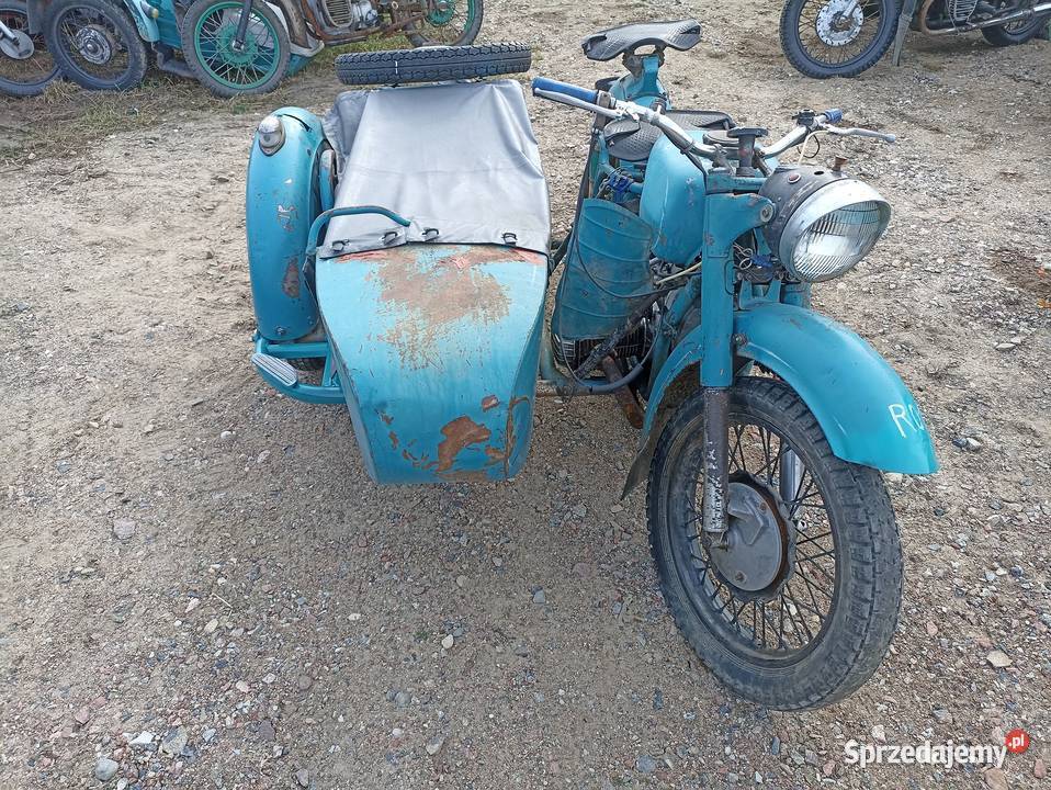 R010 DNIEPR MT9 1973 z wózkiem bocznym WYSYŁKA mazowieckie Ostrołęka