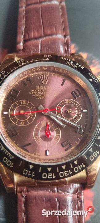 Zegarek Rolex Daytona w złotym kolorze podkarpackie Rzeszów