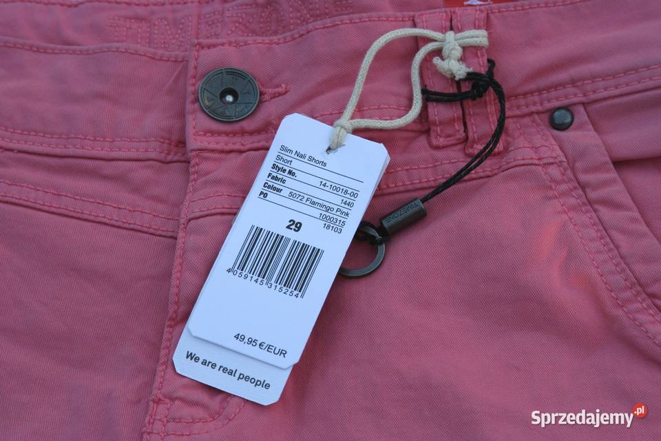 29 Spodenki krótkie Timezone Różowe Jeans 75 Szczerbice